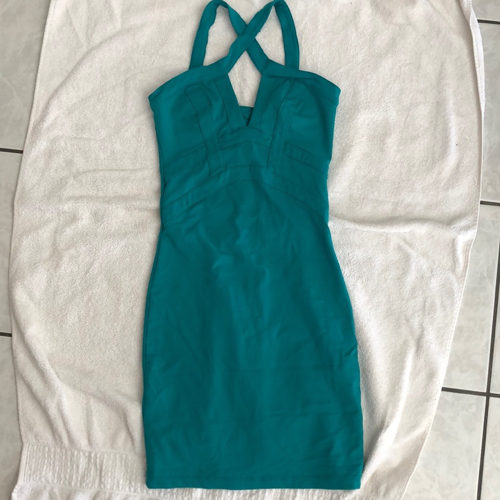 Bebe Turquoise Dress